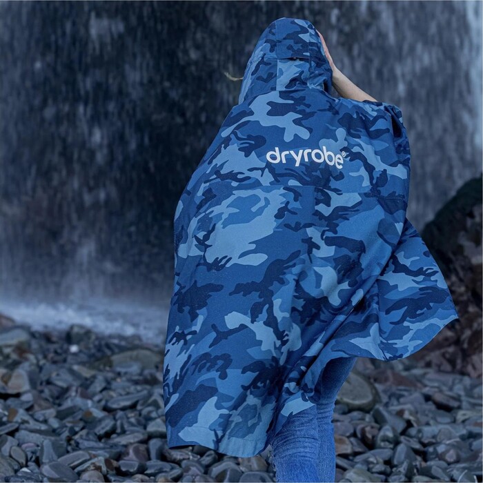 2024 Dryrobe Waterproof Change Robe / Poncho A OS PON - Camo